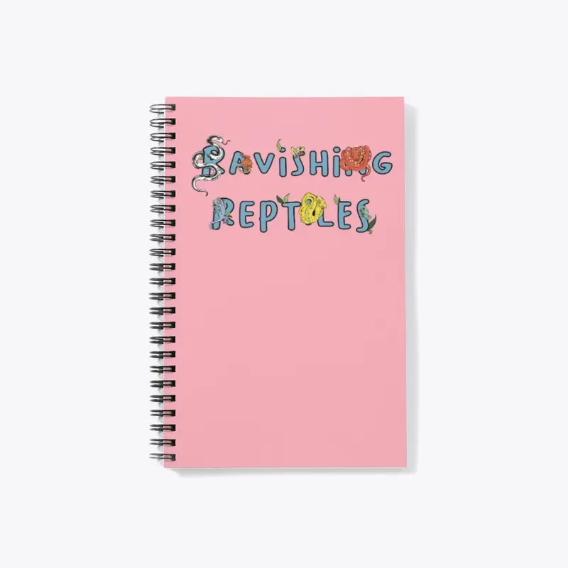 RR Blue Lettering Notebook 