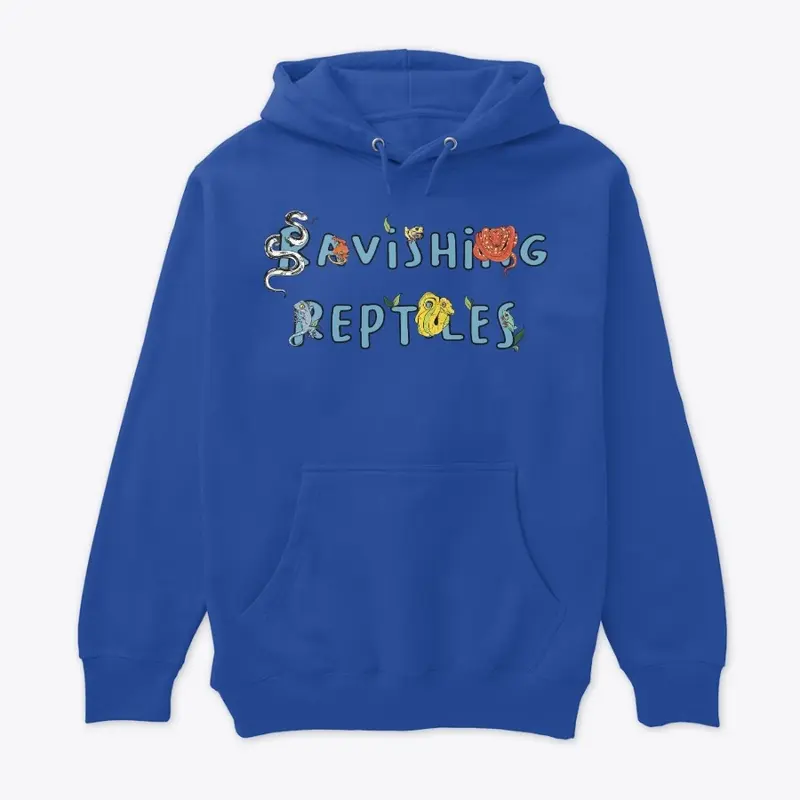 RR Blue Lettering Hoodie