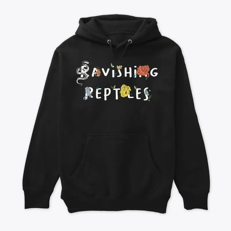 RR White Lettering Hoodie