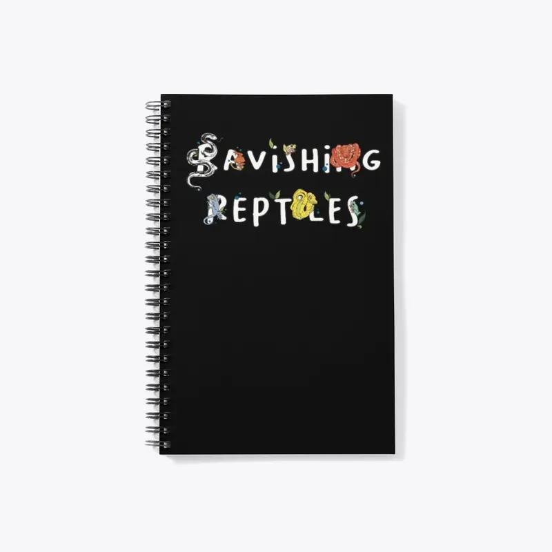 RR White Lettering Notebook 