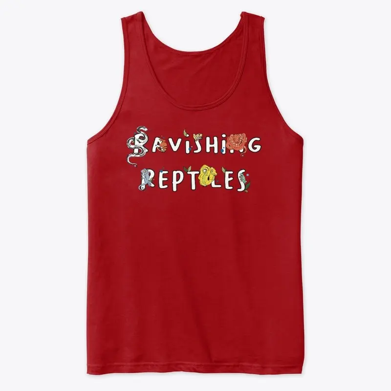 RR White Lettering Tank Top 